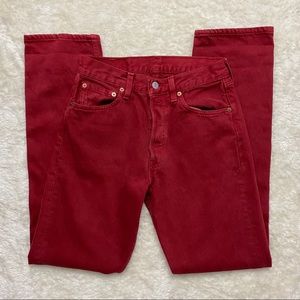 🍒🍒Vintage Red Levi’s 🍒🍒